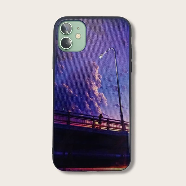 

Чехол для iPhone с мультипликационным рисунком, Многоцветный