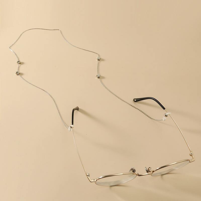 

Star Decor Glasses Chain, Silver