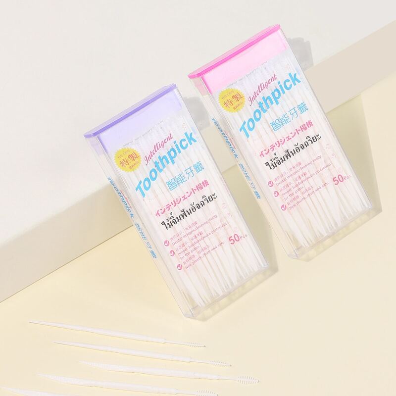 

1box Random Color Toothpick, Multicolor