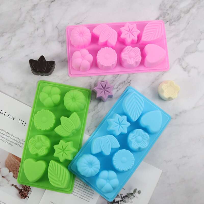 

1pc Random Color Chocolate Silicone Mold, Multicolor