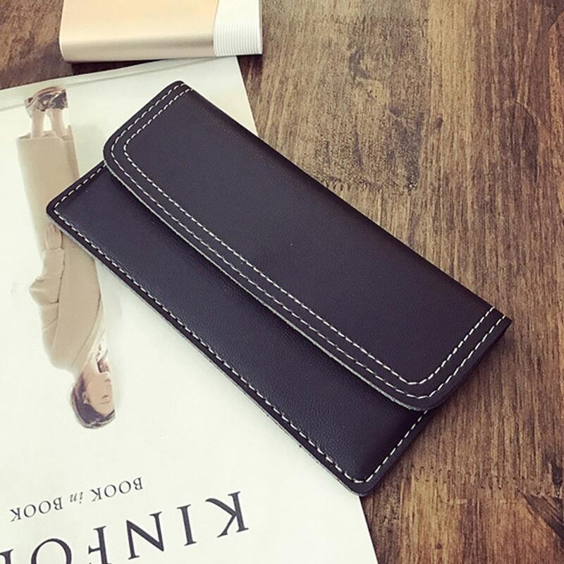 

Simple Fold Over Purse, Black
