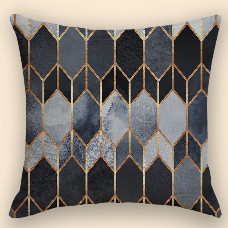 

Geometric Pattern Cushion Cover Without Filler, Multicolor
