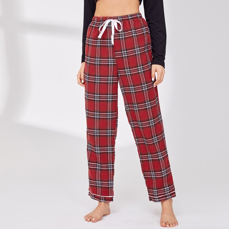 

Tartan Sleep Pants, Red