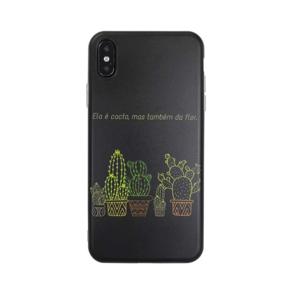 

Чехол для iPhone с рисунком кактуса, Многоцветный