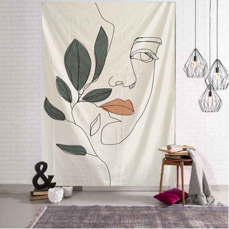 

Figure Print Tapestry, Multicolor