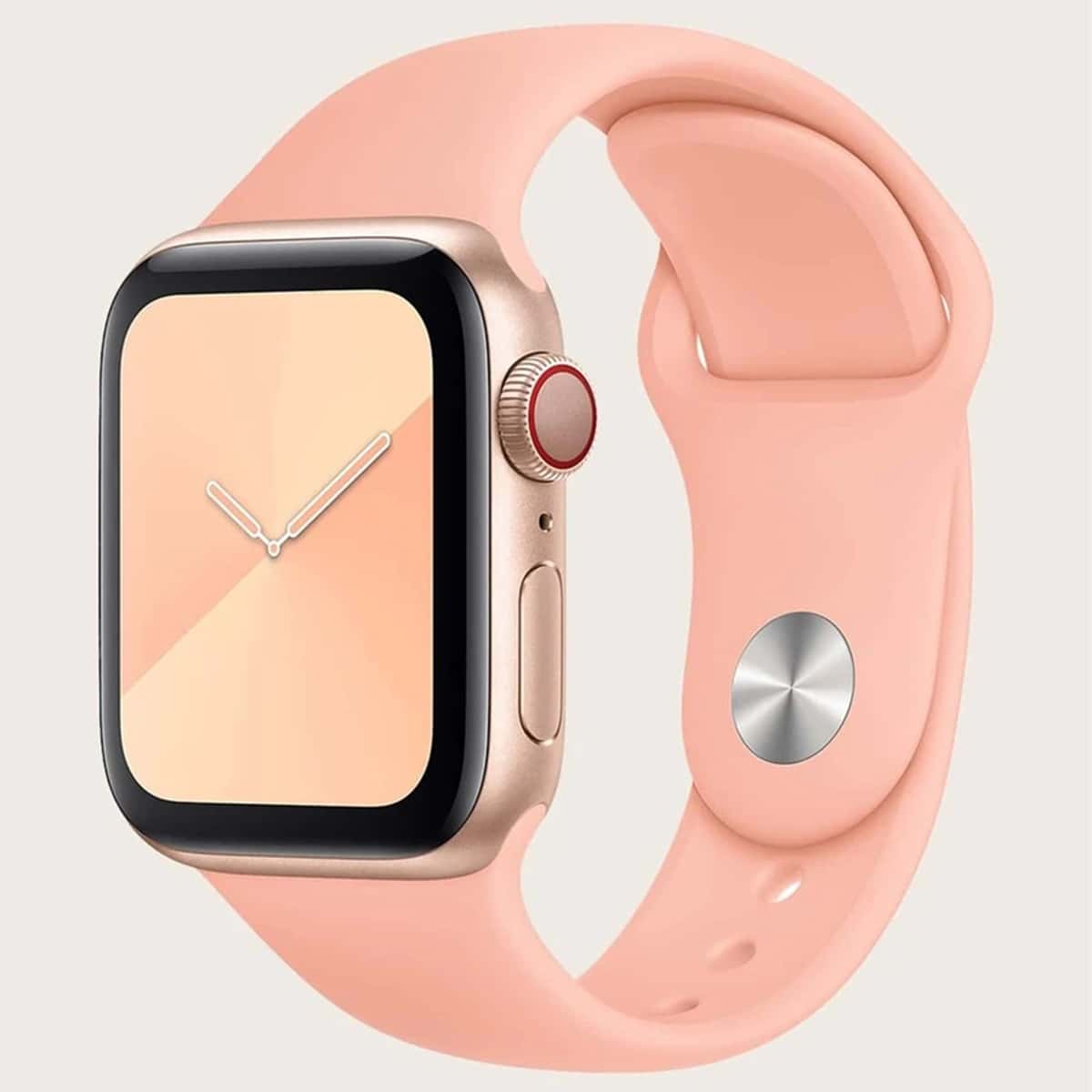 

Solid Apple Watch Strap, Baby pink
