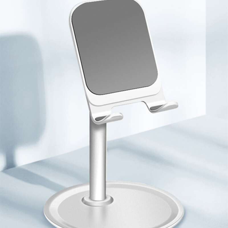 

1pc Desktop Phone Holder, Silver