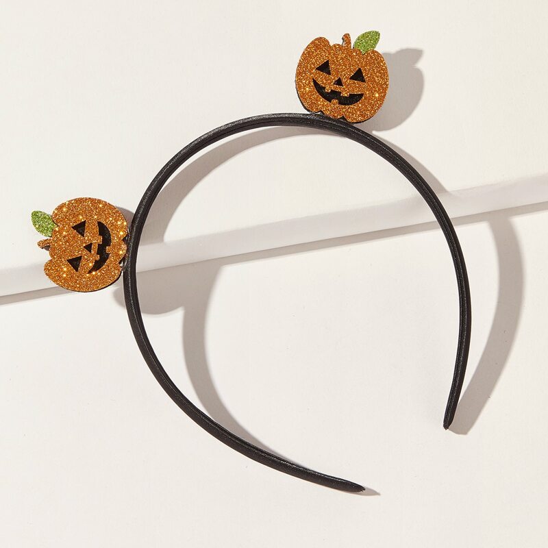 

Halloween Pumpkin Decor Hair Hoop, Orange