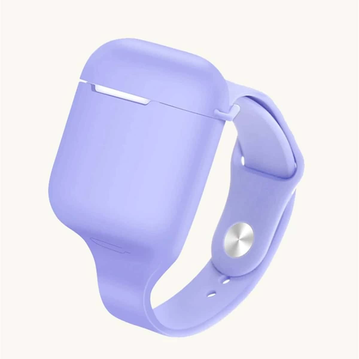 

Solid Airpods Case Bracelet, Lilac purple pastel