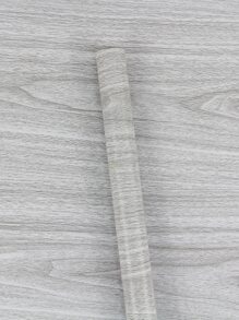 1 tờ giấy dán tường hạt gỗ - Xám - Xem 4