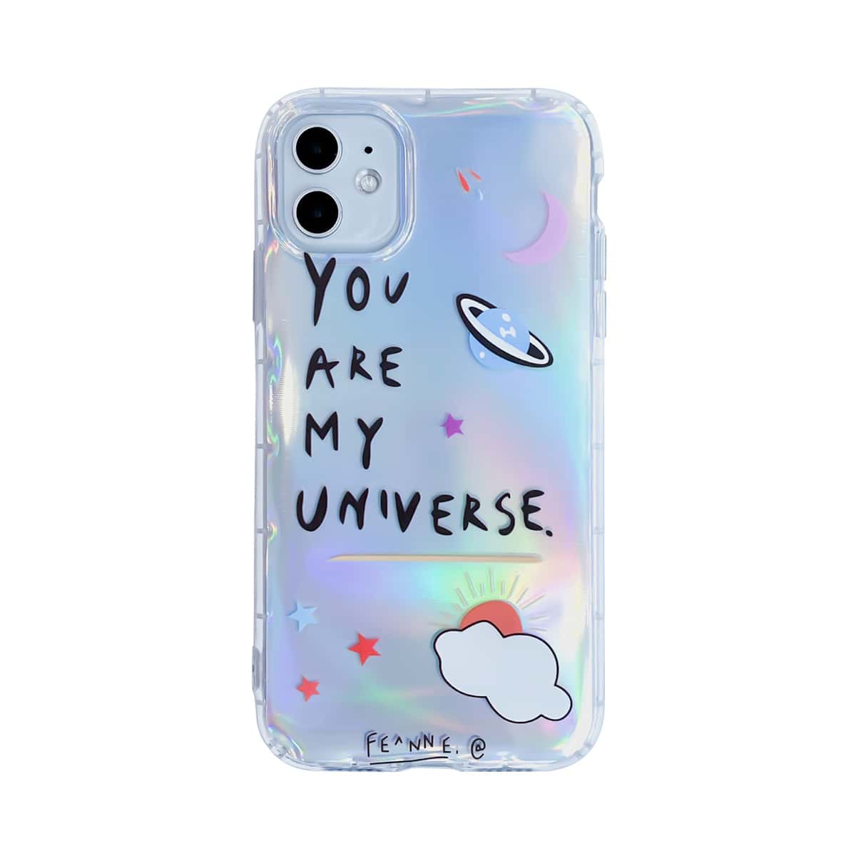 

Planet Pattern Laser iPhone Case, Multicolor