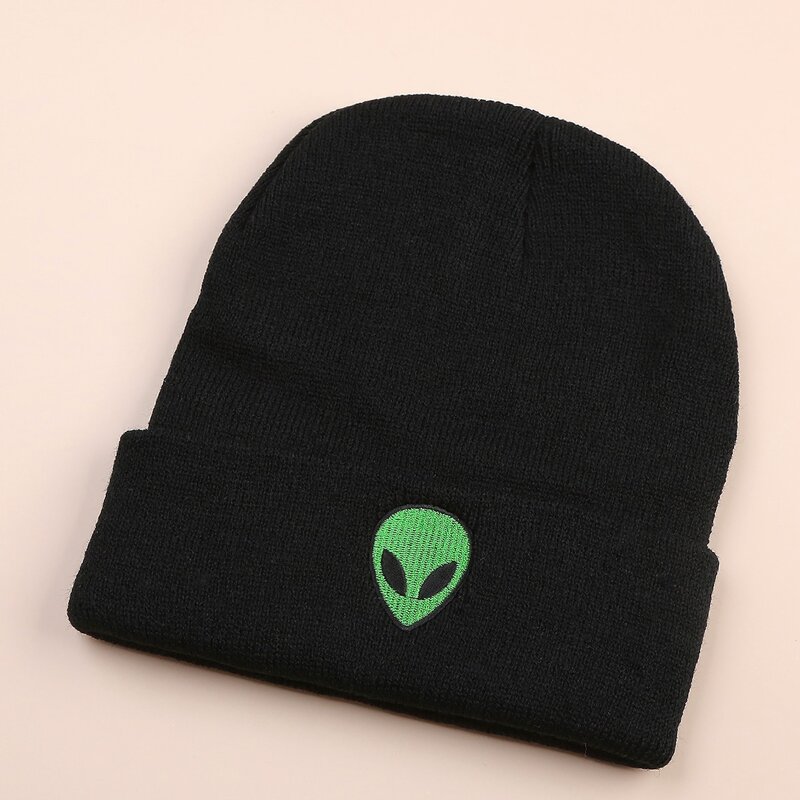 

Alien Knit Beanie, Black