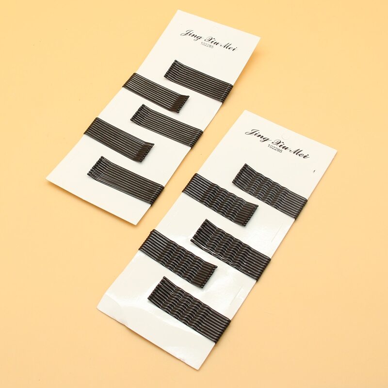

100pcs Simple Bobby Pin, Black