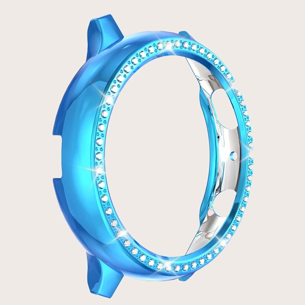 

Rhinestone Samsung Galaxy Watch Active2 Case, Blue