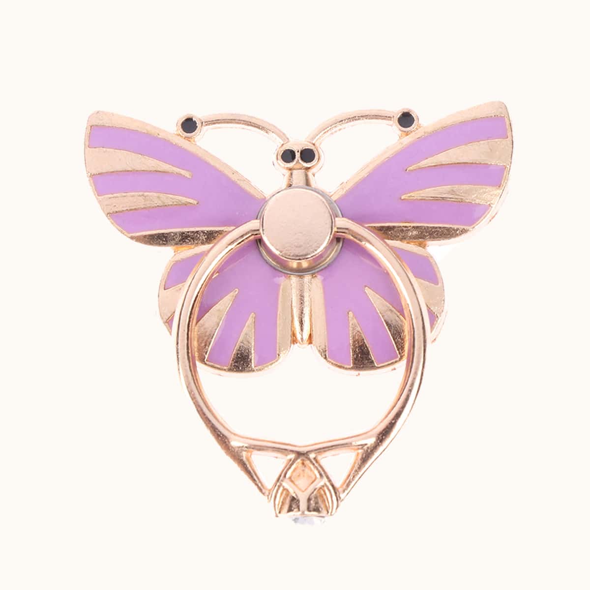 

Butterfly Shaped Phone Ring, Purple