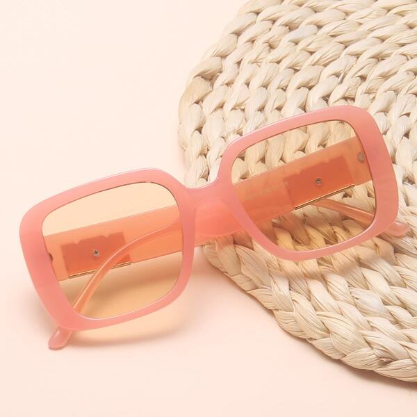 

Acrylic Frame Sunglasses, Baby pink
