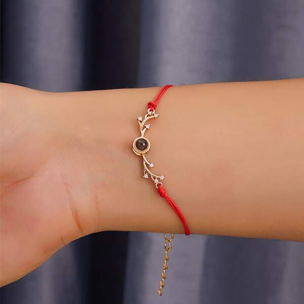 

Deer Decor String Bracelet, Gold