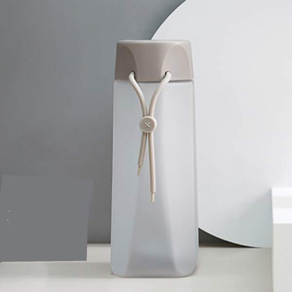 

1pc Portable Tritan Water Cup, Light grey