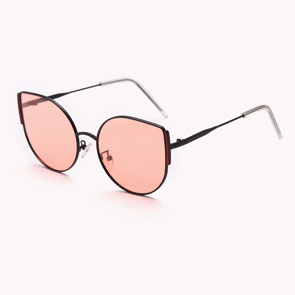 

Men Metal Frame Cat Eye Sunglasses