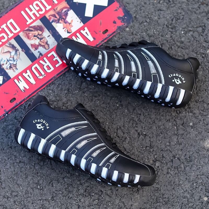 

Lace-up Wide Fit Sneakers, Black