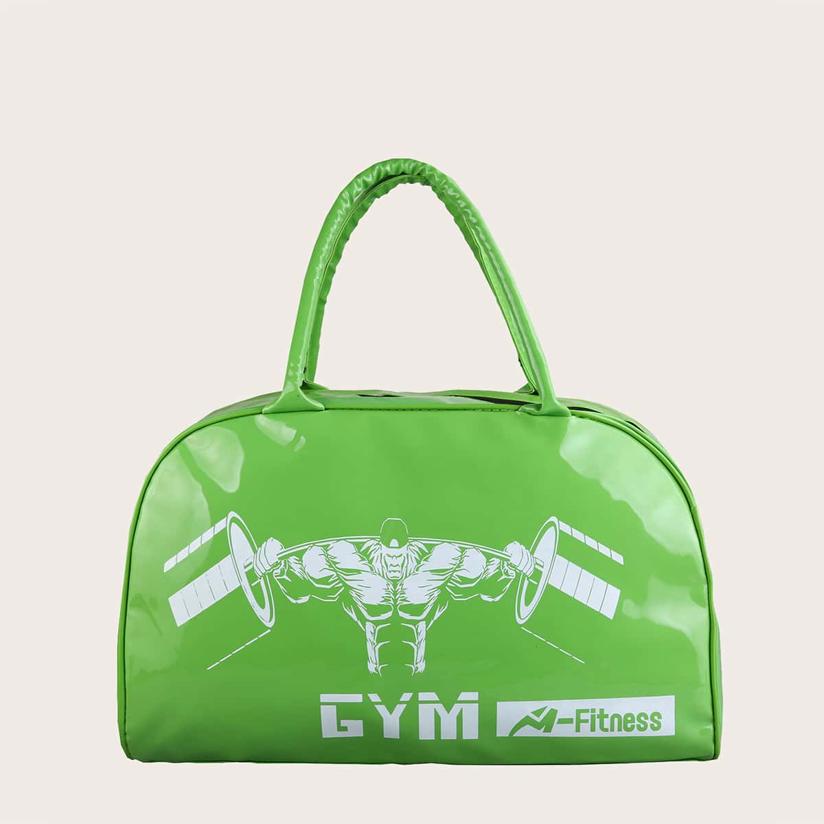 

Guys Figure Graphic Travel Bag, Green bright
