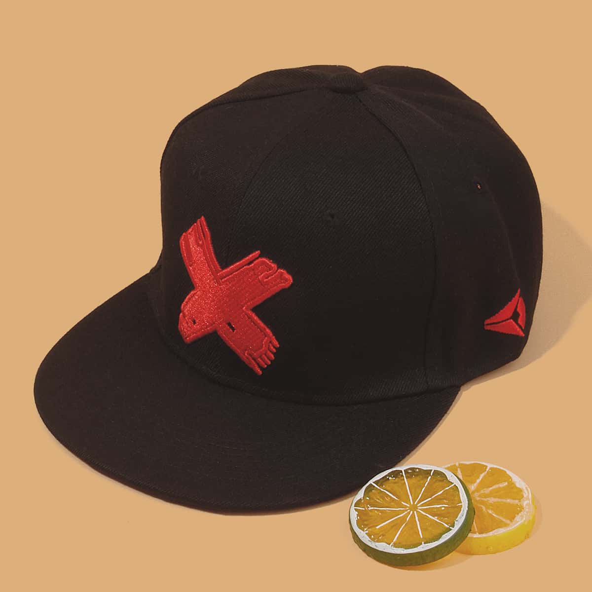 

Guys Embroidery Baseball Cap, Black
