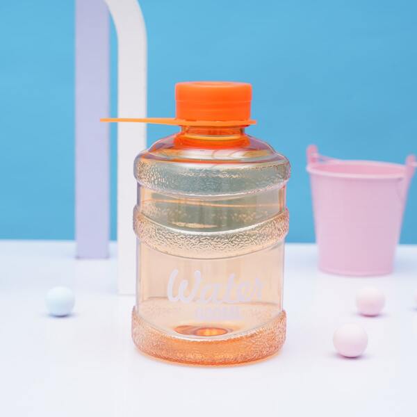 

Бутылка для воды в форме ведра, Оранжевый