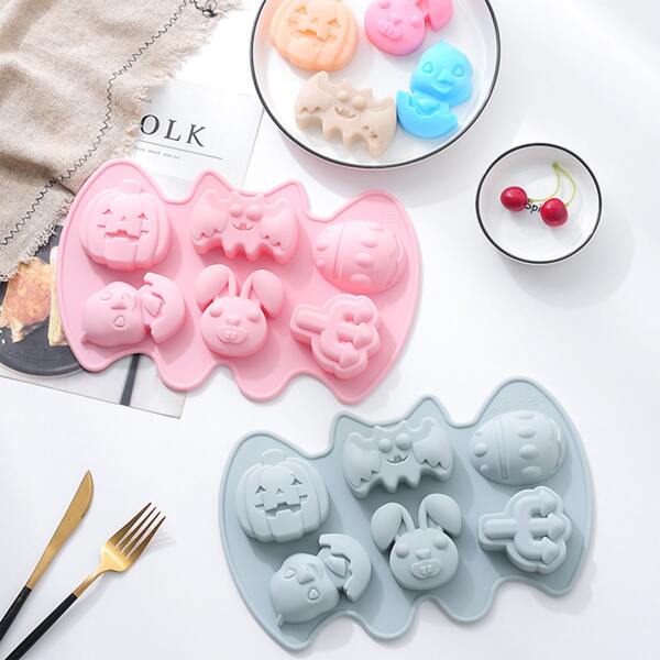 

1pc Halloween Random Color Baking Mold, Multicolor