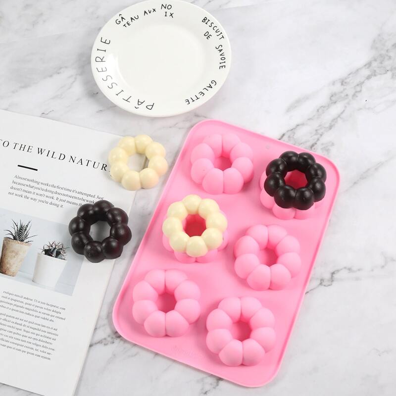 

Donuts Silicone Mold, Pink