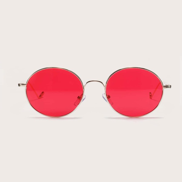 

Metal Frame Sunglasses, Pink