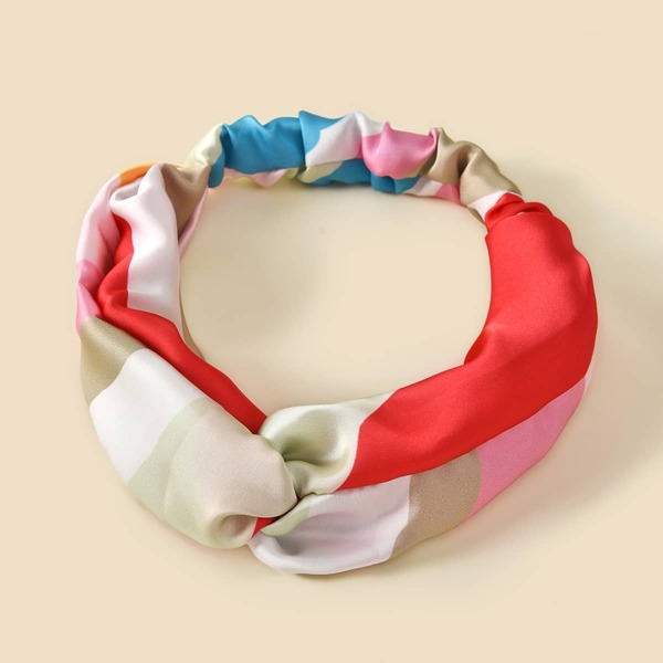 

Colorblock Twist Headband, Multicolor
