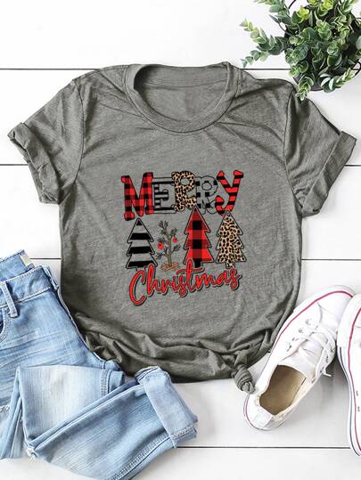 Christmas Slogan Graphic Tee