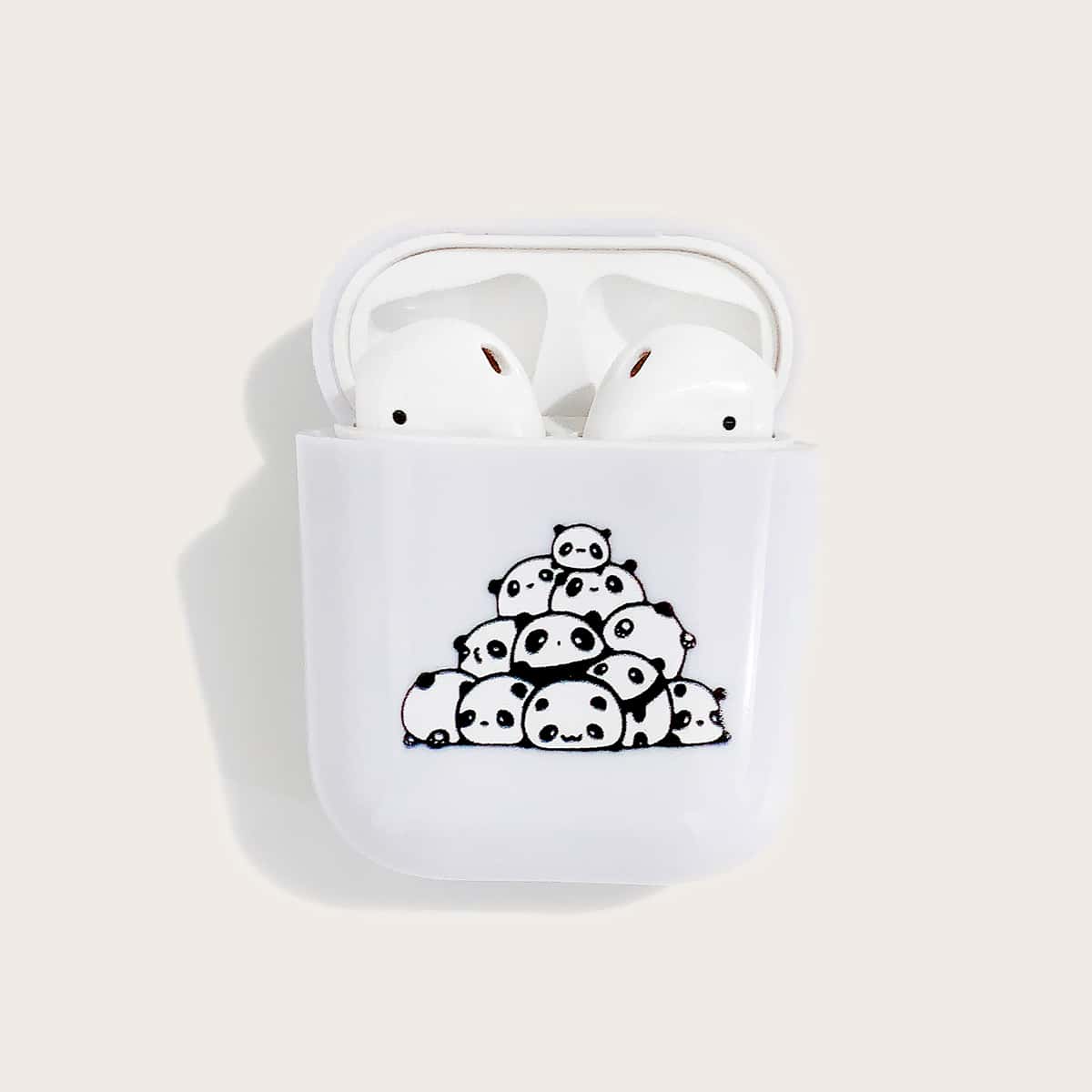 

Panda Airpods Case, White