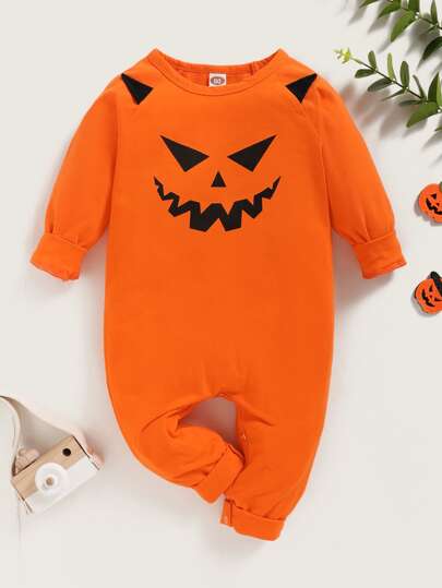 Хэллоуин милый Комбинезоны для мальчиков