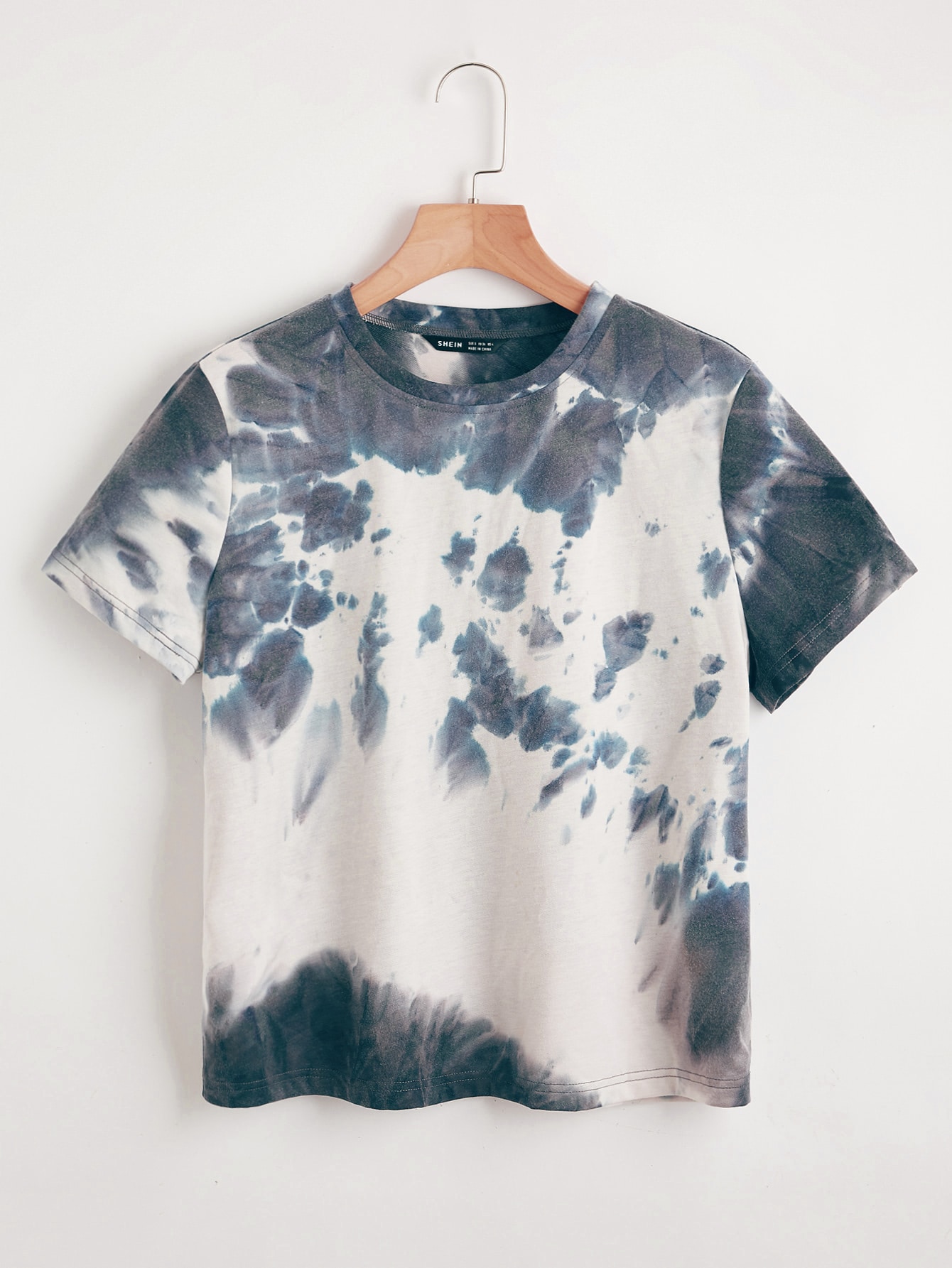 Tie Dye Round Neck Tee thumbnail