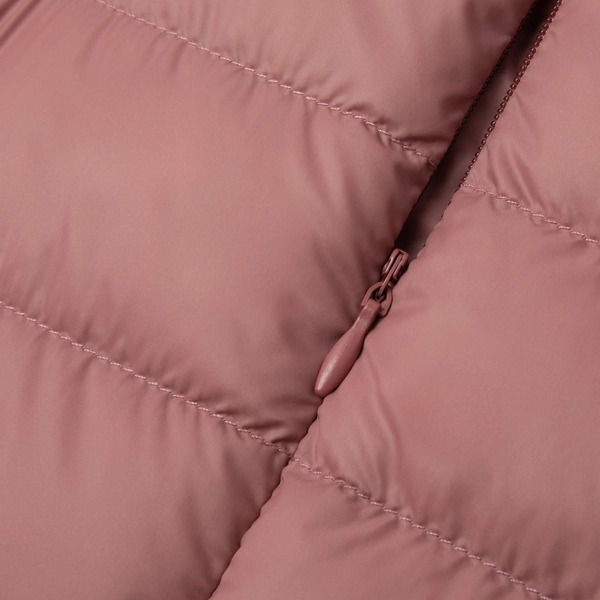 

Men Solid Hooded Down Jacket, Dusty pink