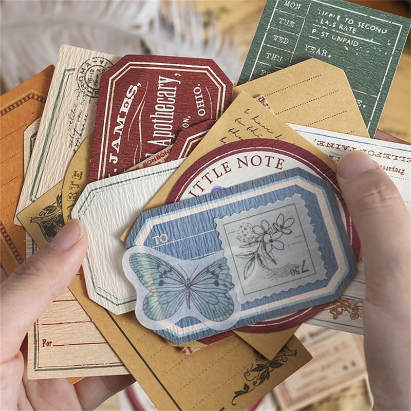 

30pcs Vintage Pattern Random Material Paper, Multicolor