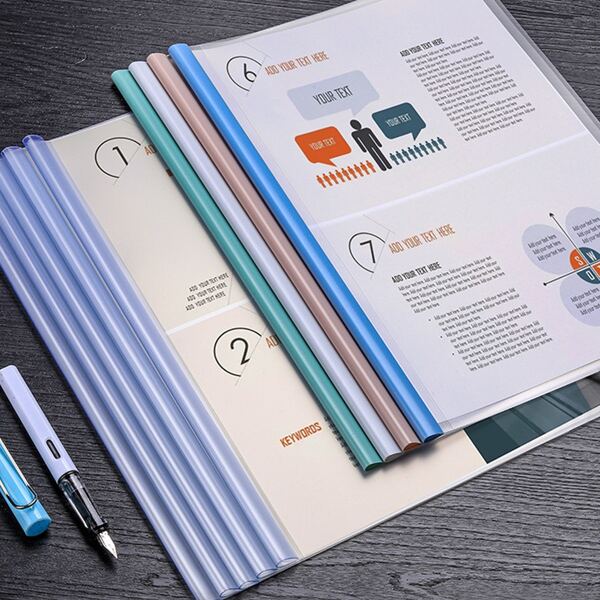 

5pcs Random File Folder, Multicolor
