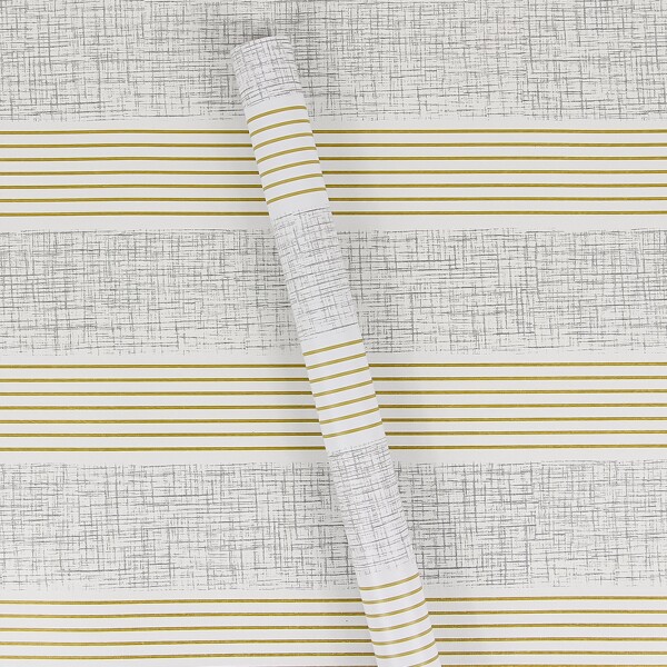 

1sheet Striped Pattern Wall Sticker, Multicolor