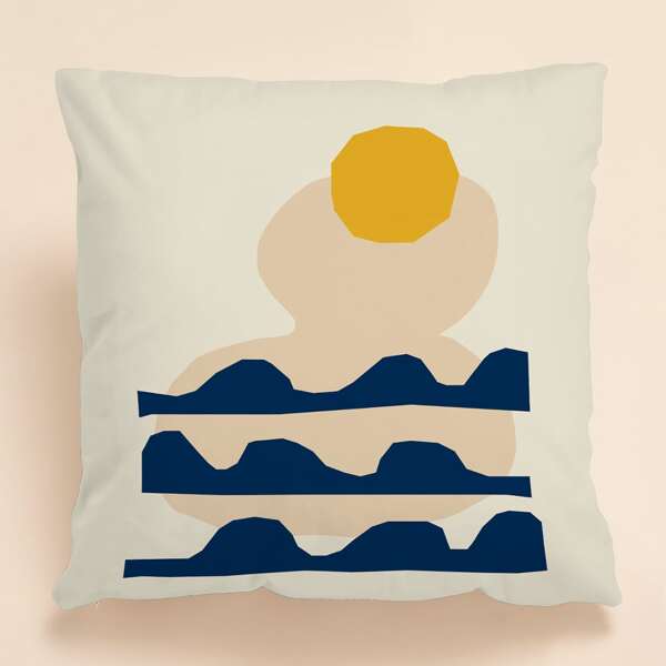 

Abstract Pattern Cushion Cover Without Filler, Multicolor