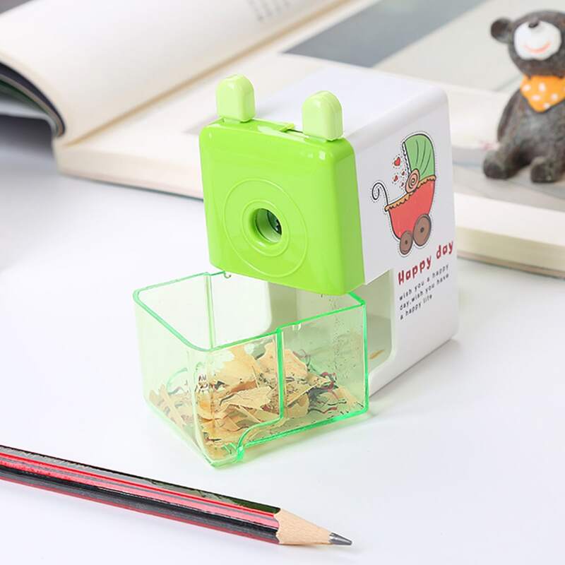 

1pc Cartoon Graphic Random Sharpener, Multicolor