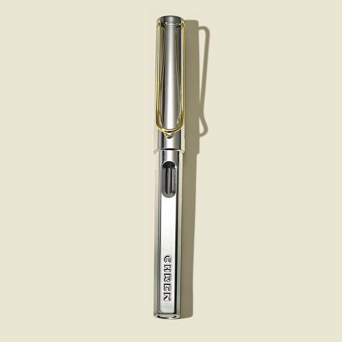 

1pc Gradient Color Pen Without Ink, Grey