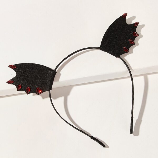 

Halloween Bat Hair Hoop, Black