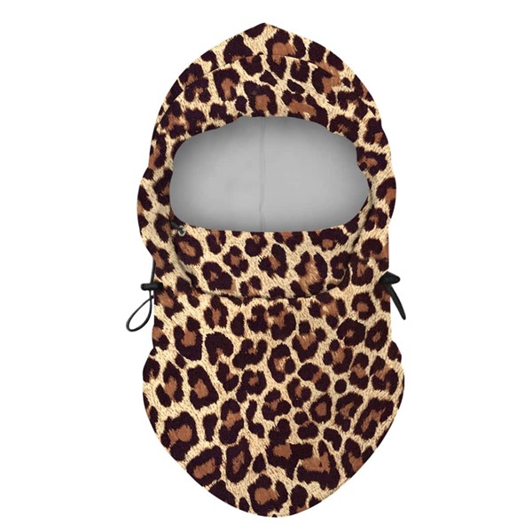 

Men Leopard Pattern Face & Neck Barrier, Multicolor