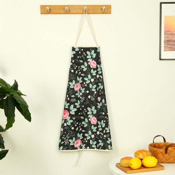 

Flower Print Apron, Multicolor