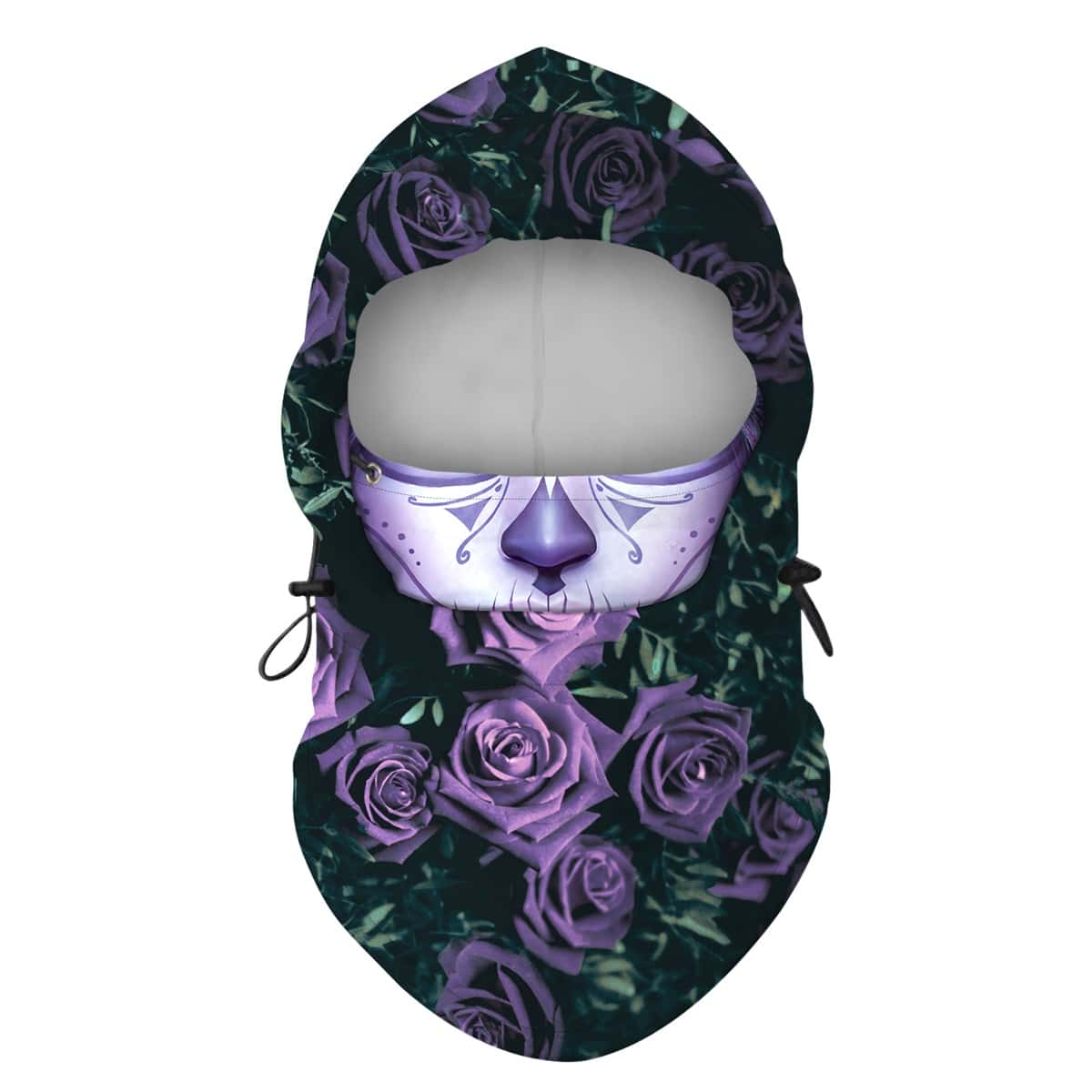 

Guys Rose Pattern Face & Neck Barrier, Multicolor