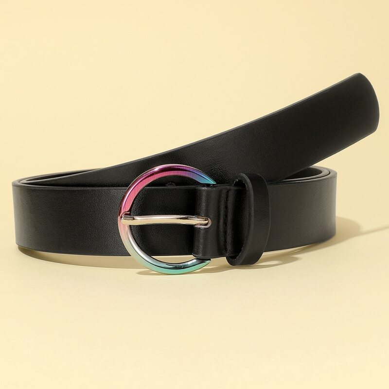 

Ombre Buckle Belt, Black