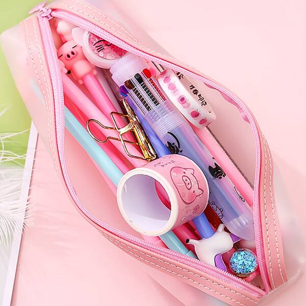 

Plain Pencil Bag, Multicolor