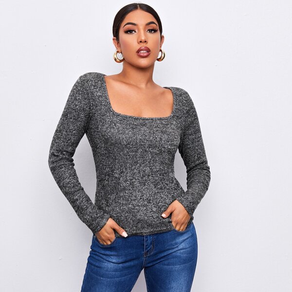 

Form Fitted Tee, Dark grey