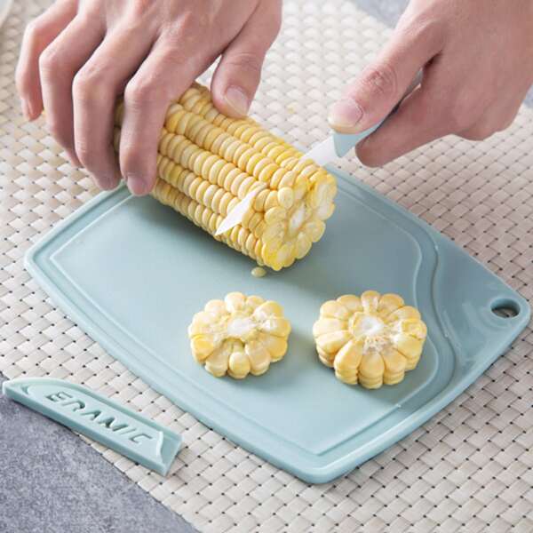 

3pcs Random Fruit Knife & Peeler & Cutting Board Set, Multicolor
